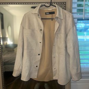 Zara Beige Shacket